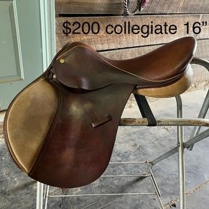 Saddle Collegiate brand 16”